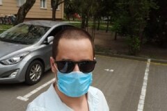 Młody, zadbany chłopak z Gdyni
